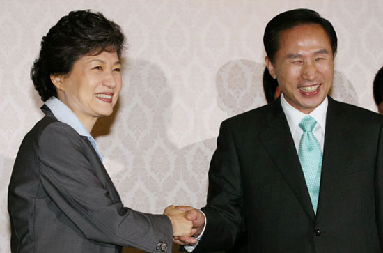 박근혜,이명박
